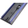 Kailisen Stand with HUB & Blue Light for PS4, Blue Led Light Vertical Stand Base with 3 USB HUB Port for Sony Playstation 4 PS4 Console (Black)