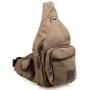 Canvas Sling Bag Crossbody Backpack Daypack Chest Shoulder Bag Chest Multipurpose Backpack