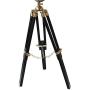 Vintage Tripod Reflecting Telescope Antique Dutch Brass Nautical Unique Eyepiece Harbour Master Stand