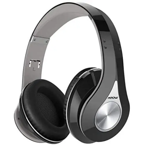 Mpow 059 Bluetooth Headphones Over Ear, Hi-Fi Stereo Wireless Headset, Foldable, Soft Memory-Protein Earmuffs, w/Built-in Mic Wired Mode, for Online Class, Home Office, PC/Cell Phones/TV Mpow 059 Bluetooth Headphones Over Ear, Hi-Fi Stereo Wireless Headset, Foldable, Soft Memory-Protein Earmuffs, w/Built-in Mic Wired Mode, for Online Class, Home Office, PC/Cell Phones/TV