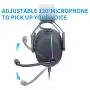 V11 Stereo Gaming Headset for PS4, PC, Xbox One Controller, Noise Cancelling Over Ear Headphones with Mic, LED Light, Bass Surround, Soft Memory Earmuffs for Laptop Mac Nintendo Switch Games V11 Stereo Gaming Headset for PS4, PC, Xbox One Controller, Noise Cancelling Over Ear Headphones with Mic, LED Light, Bass Surround, Soft Memory Earmuffs for Laptop Mac Nintendo Switch Games