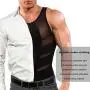 TAILONG Tank Top Slimming Vest Tight Body Shaper Tummy Underwear Men Waist Trimmer Compression Shirt TAILONG Tank Top Slimming Vest Tight Body Shaper Tummy Underwear Men Waist Trimmer Compression Shirt