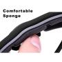 Peicees 2 Pack UV400 Sunglasses Cycling Motorcross Motorcycle Scooter Helmet Ski Goggles with Adjustable Elastic Strap, Sports Outdoor Running Golf Bicycle Mountain Bike Skiing