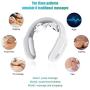 Neck Massager, Intelligent Portable Pulse 4D Cordless Trigger Point Deep Tissue Massage with Heat Birthday Gifts for Mom Wife Women Men Dad