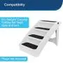 PetSafe CozyUp Folding Pet Steps, Foldable Steps for Dogs and Cats, Best for Small to Large Pets PetSafe CozyUp Folding Pet Steps, Foldable Steps for Dogs and Cats, Best for Small to Large Pets