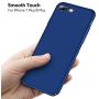 TORRAS Slim Fit iPhone 8 Plus Case/iPhone 7 Plus Case, Hard Plastic PC Ultra Thin Mobile Phone Cover Case with Matte Finish Coating Grip Compatible with iPhone 7 Plus / 8 Plus, Blue