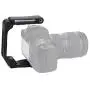ORDRO U-Grip Video Filming Camera Handle with Standard 1/4 Threaded Interface Foldable Handheld Stabilizer Holder Grip for Gimbal Stabilizer Accessories