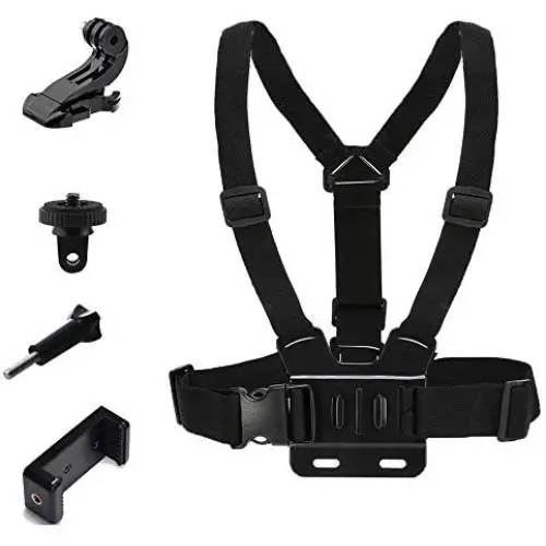 Yoogeer Adjustable Cellphone Selfie Chest Mount Harness Strap with Cell Phone Clip Holder for iPhone 11 Pro Max Xs XR Max X 8 7 6 + 5 Yoogeer Adjustable Cellphone Selfie Chest Mount Harness Strap with Cell Phone Clip Holder for iPhone 11 Pro Max Xs XR Max X 8 7 6 + 5