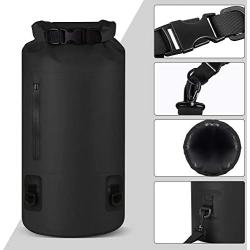 Boncas Waterproof Dry Bag, 10L 20L 30L Waterproof Backpack with Phone Pounch, Waterproof Roll Top Bag Dry Sack Perfect for Kayaking, Fishing, Rafting