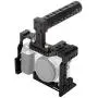 Poyinco Camera Cage for Sony A7II/A7III/A7SII/A7M3/A7RII/A7RIII with Cold Shoe Mount and Top Handle Camera Kit Rig A7iii Accessories