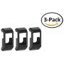TenCloud Band Covers Compatible with Garmin Vivoactive HR Smart Watch Accessories Protective Cover for Vívoactive HR (Black-3 Packs)