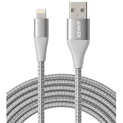 iPhone Charger Cable 10 foot, Anker PowerLine+ II Lightning Cable, (10 ft MFi Certified) Extra Long iPhone Charging Cord Compatible with iPhone SE 11 Pro Max Xs MAX XR X 8 7 6S, iPad and More (Silver)