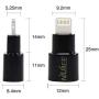 NIUBEE Extender Dock for Lifeproof Otterbox Case, Male to Female Extension Charger Video Audio Adapter for iPhone 5/5s/5c/SE/6/6S/7/8 Plus/X/iPad Air and More Connector (Black)