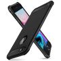 SUPBEC iPhone 7/8 Case with Card Holder and [ Screen Protector Tempered Glass x2Pack] Protective Ultra-Thin-Slim Cover with Silicone TPU Shockproof Rubber Wallet Case for iPhone7 / iPhone8-Black
