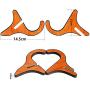 Kalimba Stand Wood Stand Folding Portable Stand for Thumb Pianos and Kalimbas.(Wood Kalimba Stand)