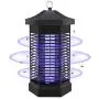 Bug Zapper Fly Trap Outdoor Bug Zapper Electric Mosquito Killer with 5 Sticky Glue Boards, Waterproof Insect Fly Trap Fly Zapper for Outdoor, Indoor, Backyard, Patio, Kitchen