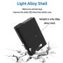 Portable Phone Charger 12000mAh Fast Charge Ultra Mini Power Bank External Battery Packs Dual USB Ports Type C 2.4A with LCD Display Powerpack for iPhone iPad Samsung Galaxy Smartphone Nintendo Switch