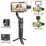 Hohem iSteady Mobile Plus - 3-Axis Handheld Gimbal Stabilizer, Supports Max. 280G, 600 Degrees Roll Inception Mode, Auto Face Tracking, which can Work with iPhone 11 Pro Max and Android Smartphones.