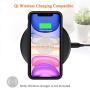 Wireless Charging Battery Case for iPhone 11, Upgraded 6000mAh Portable Protective Charging Case with Qi Wireless Charging for iPhone 11 (6.1 inch) Rechargeable Extended Battery Charger Case (Black)