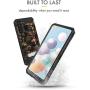 Evocel Galaxy A21 Explorer Series Pro with Glass Screen Protector and Belt Clip Holster for The Samsung Galaxy A21, Camouflage