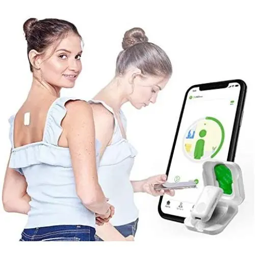 Upright GO 2 NEW Posture Trainer and Corrector for Back | Strapless, Discreet and Easy to Use | Complete with App and Training Plan | Back Health Benefits and Confidence Builder