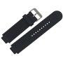 Replacement Band Compatible with Garmin Forerunner 25 GPS Running Watch Wristband Fitness Tracker for Smarwatch(Mans Strap) (Black)