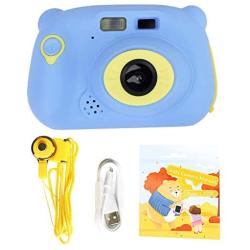 Kids Camera, 1080P 12MP Mini Child Camera Support WiFi Sharing, Dual Lens Digital Camera, Children Camcorder for Kids Gifts(Blue)