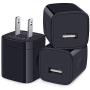 Charger Block, 3-Pack USB Wall Charger 1A/5V USB Charger Plug Single Port Charging Cube Box for iPhone SE, 11 Pro Max, XR/Xs/X, 8/7/6/6S Plus, iPad, Samsung Galaxy S20 Plus,A10e, A20, LG, Pixel, Moto
