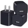 Charger Block, 3-Pack USB Wall Charger 1A/5V USB Charger Plug Single Port Charging Cube Box for iPhone SE, 11 Pro Max, XR/Xs/X, 8/7/6/6S Plus, iPad, Samsung Galaxy S20 Plus,A10e, A20, LG, Pixel, Moto