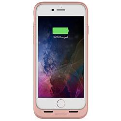 mophie 3782_JPA-IP7-RGLD Juice Pack Wireless - Charge Force Wireless Power - Wireless Charging Protective Battery Pack Case for Apple iPhone 8 and iPhone 7 - Rose Gold