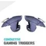 Rhymestore BattleMods Conductive Mobile Gaming Controller for PUBG Mobile-L1R1- Supports for All Android and iOS Phones-1 Pair Sensitive Triggers-(Midnight Blue) Rhymestore BattleMods Conductive Mobile Gaming Controller for PUBG Mobile-L1R1- Supports for All Android and iOS Phones-1 Pair Sensitive Triggers-(Midnight Blue)