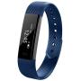 Mini Kitty Blue Sports Activity Tracker Touch Screen ID115 Wristband Fitness Tracker Waterproof Smart Bands with Calories Tracker for iPhone Android Smartphone