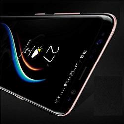 [2 Pack] Galaxy S9 Plus Screen Protector Tempered Glass, [Update Version] 3D Curved Dot Matrix [Full Screen Coverage] Glass Screen Protector [Case Friendly]