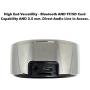 True Wireless Speakers: Twin Portable TWS Bluetooth Mini Stereo Speaker Dual Set Big Bass for Apple iPhone iOS Google Android Samsung Galaxy Nexus Smart Phones Laptops MAC PC Tablets Smartphones Echo