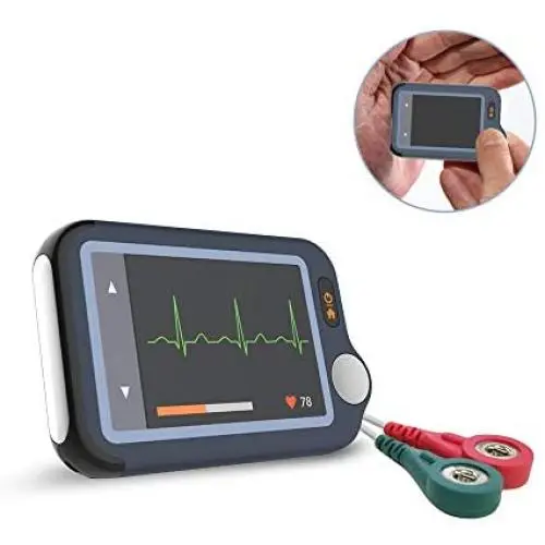 Heart Monitor, Personal Bluetooth Heart Health Tracker w Free APP for iOS Android Phone & PC Software, Portable Handheld 30s/60s/5min Recording Heart Monitoring Device for Fitness Home Use Heart Monitor, Personal Bluetooth Heart Health Tracker w Free APP for iOS Android Phone & PC Software, Portable Handheld 30s/60s/5min Recording Heart Monitoring Device for Fitness Home Use