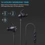 Wireless Headphones, Boltune Bluetooth 5.0 IPX7 Waterproof 16 Hours Playtime Bluetooth Headphones, with Magnetic Connection, Sports Earbuds for Running Built-in Mic