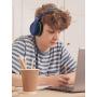 Mpow CH6S Kids Headphones with Microphone Over-Ear/On-Ear, HD Sound Sharing Function Headphones for Children Boys Girls, Volume Limited Safe 85dB/94dB Foldable Headset w/Mic for School/PC/Cellphone