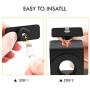 AhaStyle 3 in 1 Charging Stand Dock Aluminum Desktop Holder for Cell Phone, AirPods Pro/AirPods 2/ AirPods and Apple Watch Series 5/4/3/2/1(Rose Gold)