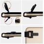 Mobile Phone Joystick 180°Flip Mini Touch Screen Joystick Universal Clip On Clamp for Phone Tablet Arcade Game Joystick;blue Candybarbar