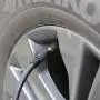TIREWELL 12V Tire Inflator - Heavy Duty Direct Drive Metal Pump 150PSI, Portable Air Compressor with LED Light and Battery Clamp