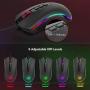 Redragon H510 Wired Gaming Headset M711 RGB Gaming Mouse Bundle