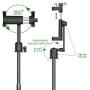 Smatree Extendable Bluetooth Selfie Stick Compatible for iPhone 11/11 Pro/11 Pro Max/Xs MAX/XR/XS/X/8/8P/7/7P/6s/6, Galaxy S9/S8/S7, Huawei Smart Phones