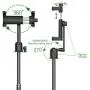 Smatree Extendable Bluetooth Selfie Stick Compatible for iPhone 11/11 Pro/11 Pro Max/Xs MAX/XR/XS/X/8/8P/7/7P/6s/6, Galaxy S9/S8/S7, Huawei Smart Phones