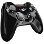 Wireless Bluetooth Gamepad PXN 6603 | Four - Axis Positioning Technology Gaming Controller | Pressure Sensitive Buttons with Phone Holder for Apple Tv, iPhone, iPad (Black)