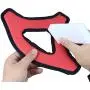 Esimen (Upgrade) Head Pad for Oculus Quest Virtual Reality VR Headset Cushion Headband Fixing Accessories, Comfortable PU Leather & Reduce Head Pressure (Red)