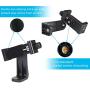 SharingMoment Premium Smartphone Holder/Vertical and Horizontal Tripod Mount Adapter Rotatable Bracket with 1/4 Inch Screw/Adjustable Clip for iPhone, Android Cell Phone, Selfie Stick, Camera Stand