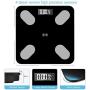 Digital Body Weight Bathroom Scale, Jiguoor Smart Body Fat Scale Bluetooth Digital Weight Wireless Scale High Precision Scale App for Body Weight Body Fat 400lbs