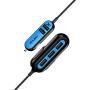 RapidX X5 Car Charger with 5 USB Ports for iPhone and Android - Blue