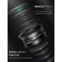 CoPedvic Phone Camera Lens Phone Lens for iPhone Samsung Pixel Android, 22X Telephoto Lens, 4K HD 0.67X Super Wide Angle Lens&25X Macro Lens, 205° Fisheye Lens, Work as Telescope with Metal Tripod
