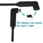 90 Degree USB C Type C Male to Female Adapter, AFUNTA Right & Left and Upward & Downward Angled 90 Degree USB-C USB 3.1 Type-C Male to Female Extension Adapter for Laptop & Tablet & Mobile Phone 90 Degree USB C Type C Male to Female Adapter, AFUNTA Right & Left and Upward & Downward Angled 90 Degree USB-C USB 3.1 Type-C Male to Female Extension Adapter for Laptop & Tablet & Mobile Phone